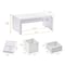 Bostitch Konnect Adjustable Monitor Riser with Drawer, Cell Phone Stand & Pencil Holder, White KT2-STANDXKIT-WHT - alternate 6